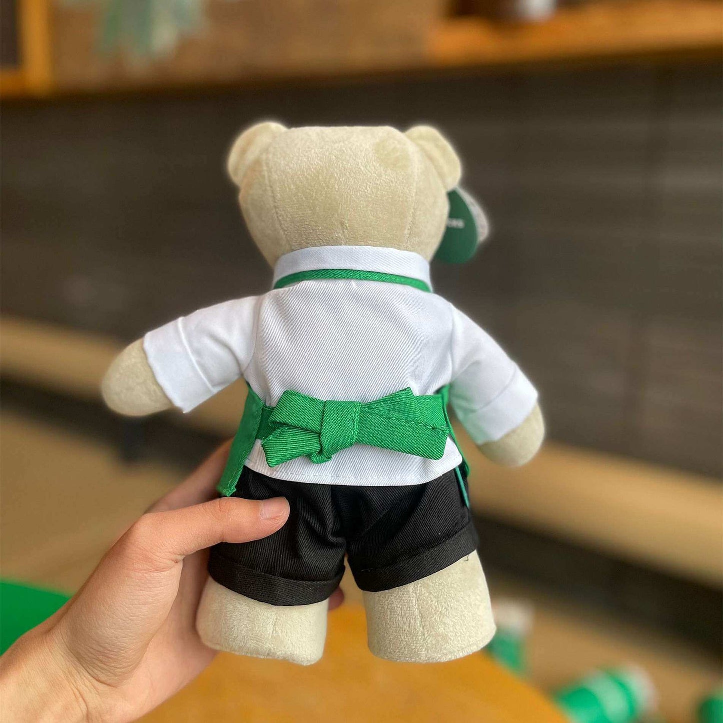 Starbucks China 2024 Coffee grounds and Lively green series bearista doll