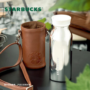 2023 China Starbucks Mirror series stainless steel thermos cup 355ml