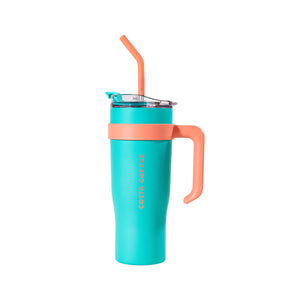 COSTA Turquoise stainless steels straw cup 1.25L