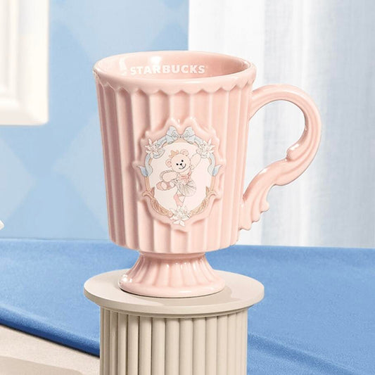 Starbucks China 2024 Princess Afternoon Tea Series Pink mug 296ml