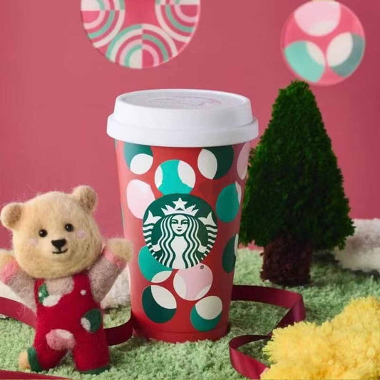 Starbucks China 2024 Christmas cute Winter Travel Cup 473ml