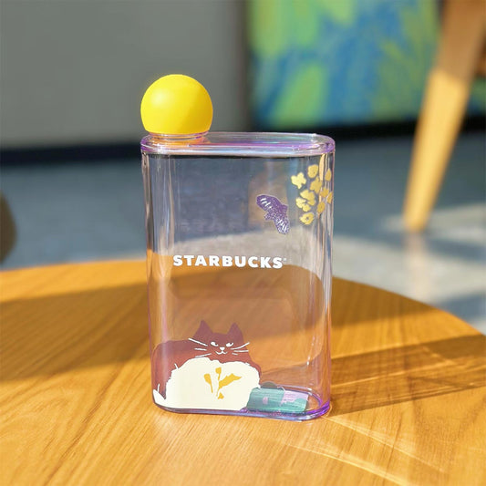 Starbucks tumbler China 2023 Summer blooming Purple Lavender Portable accompanying cup 414ml Starbucks loveinstarbucks