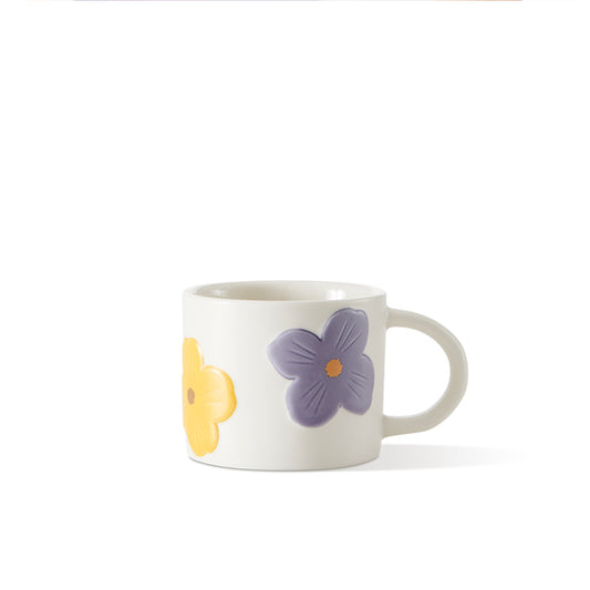 Starbucks China 2023 Summer wildflowers Embossed flower Mug 310ml