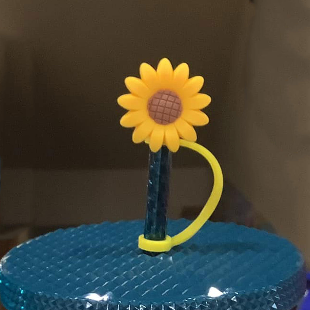 Sunflower Starbucks Straw Topper