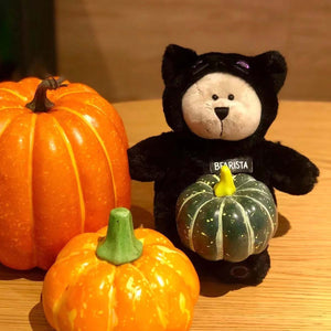 Starbucks China 2021 Halloween Black Cat Bear doll