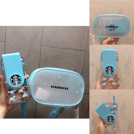 Starbucks China 2020 Mid-Autumn Festival bunny Swivel straw cup with bag 290ml