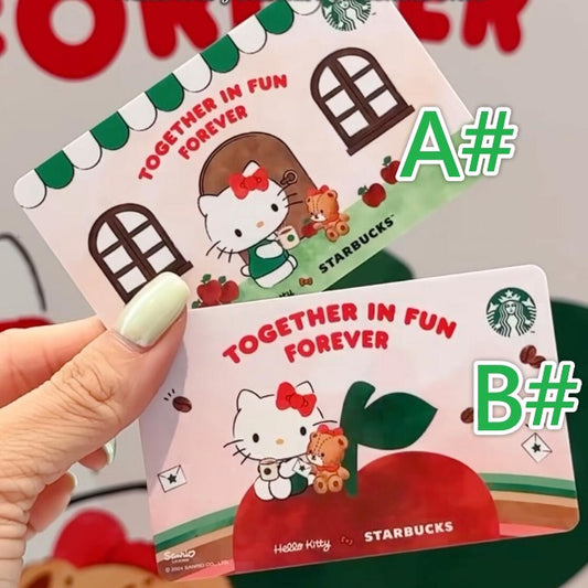 Starbucks Hello Kitty co-brand 2024 ASIA gift card