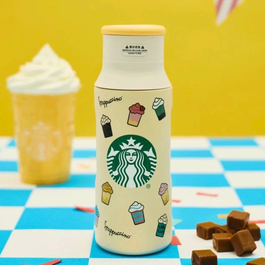 Starbucks China 2025 Summer Frappuccino Party Series Color-changing stainless steel cup  485ml 17.07oz