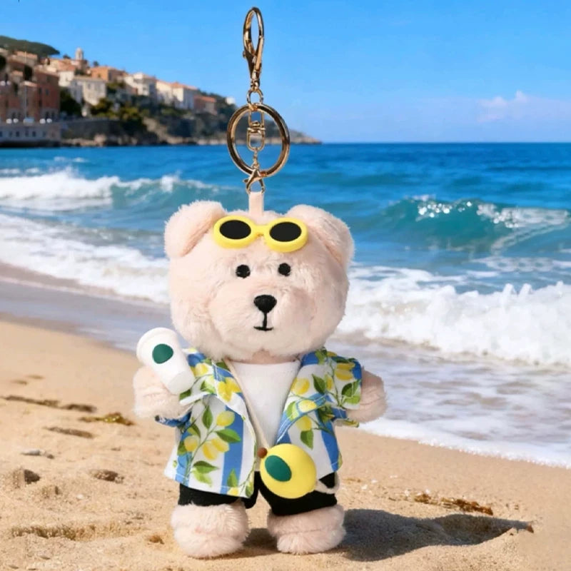Starbucks China 2025 Lemon Bear Bearista Pendant keychain