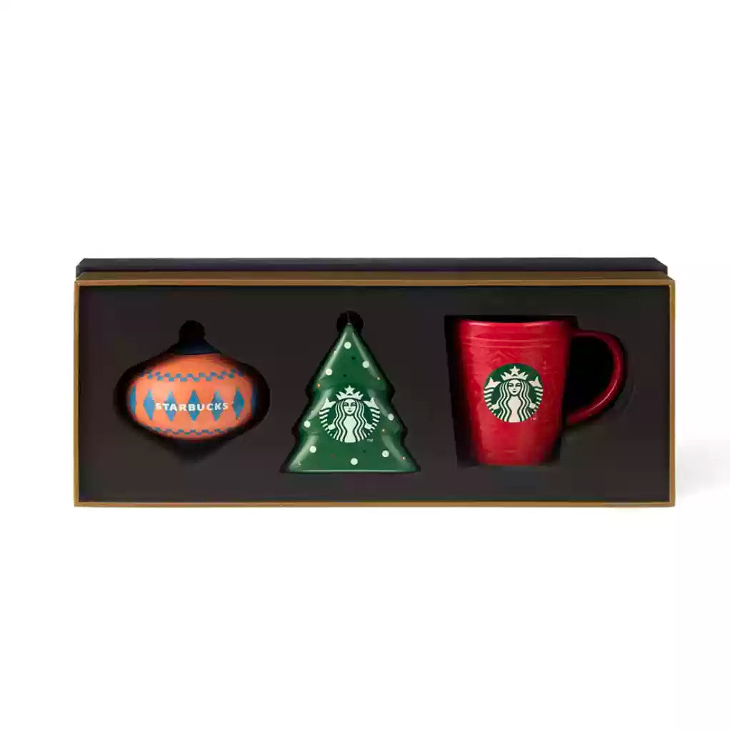 Starbucks Taiwan 2024 II Christmas ornament set