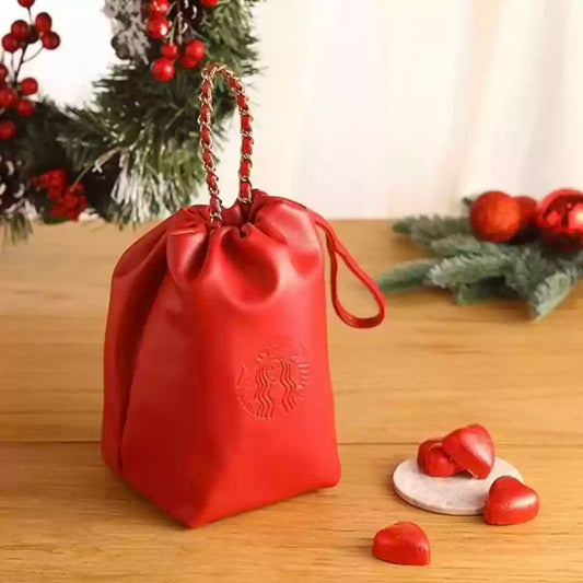 Starbucks Taiwan 2024 II Christmas red bag without food