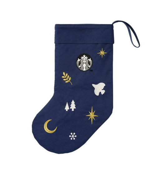 Starbucks Korea 2024 Christmas Season2 Blue socks storage ornament