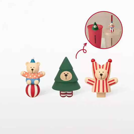 Starbucks Taiwan 2024 II Christmas stoppers set