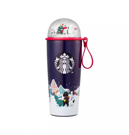 Starbucks Korea 2024 Christmas Season1 Stainless steel cup 473ml