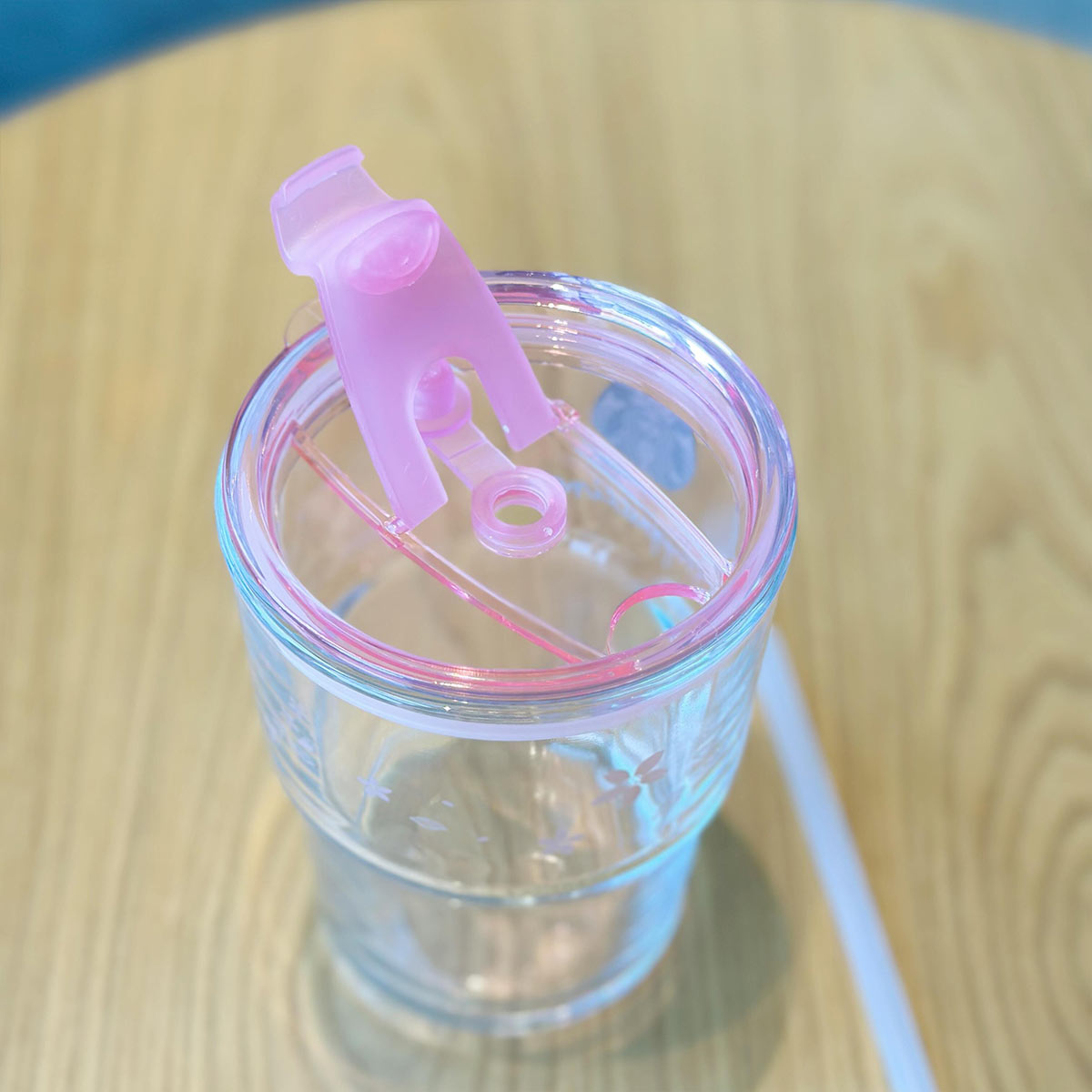 Starbucks China Enjoy Frappuccino Glass Straw Cup