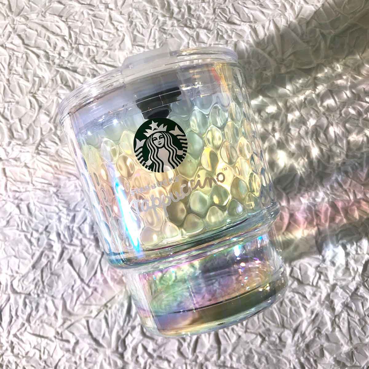 Starbucks China Enjoy Frappuccino Glass Straw Cup