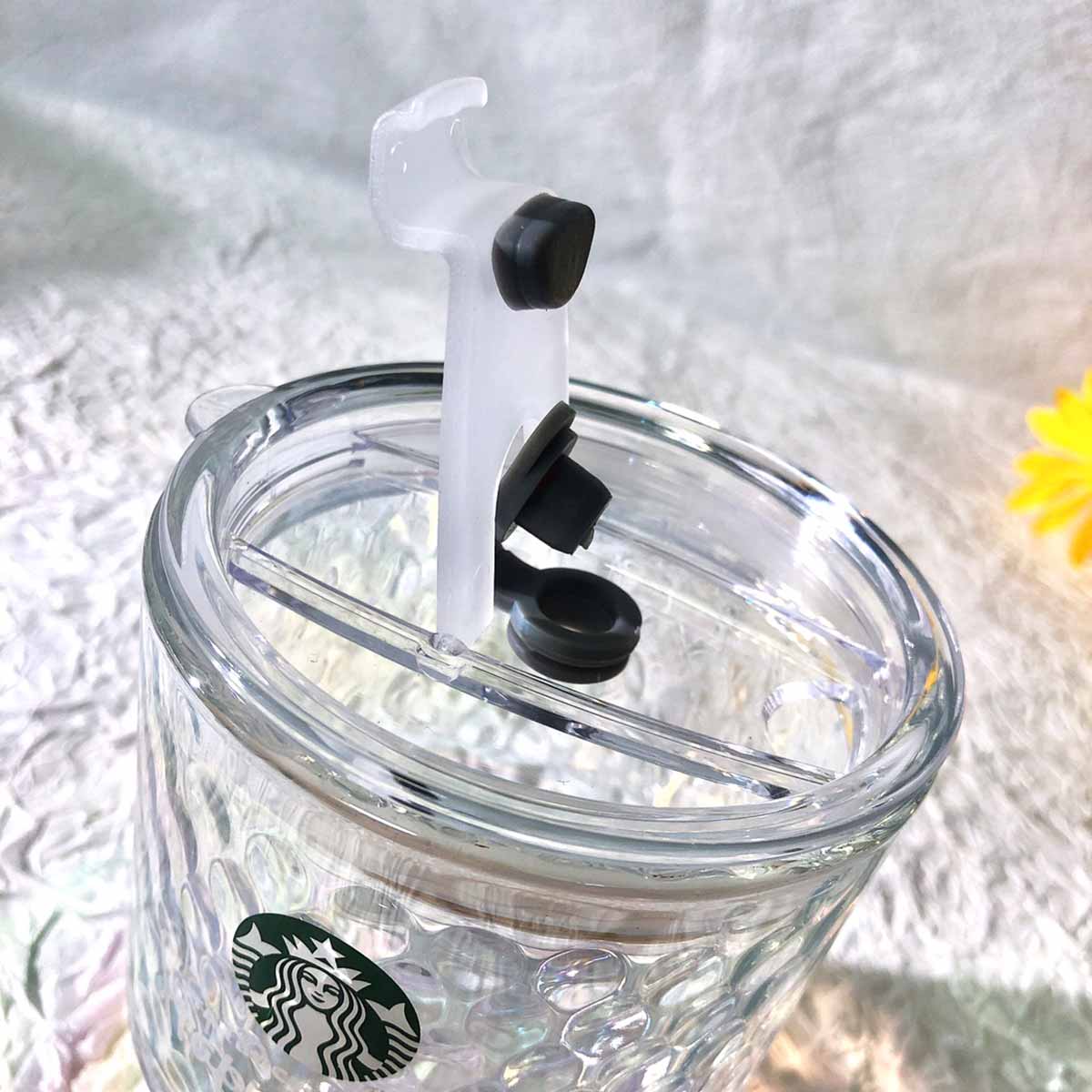 Starbucks China Enjoy Frappuccino Glass Straw Cup