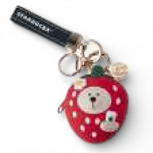 Starbucks Taiwan 2026 Year of the Horse New Year series Strawberry Bear Keychain