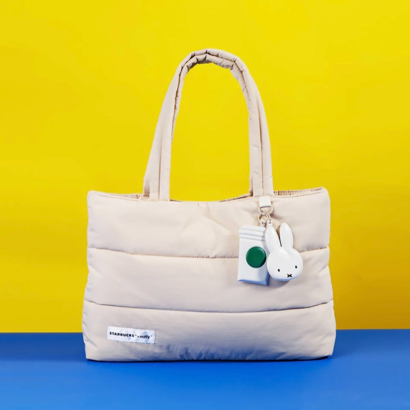 Starbucks and Miffy 2024 collaboration Beige bag