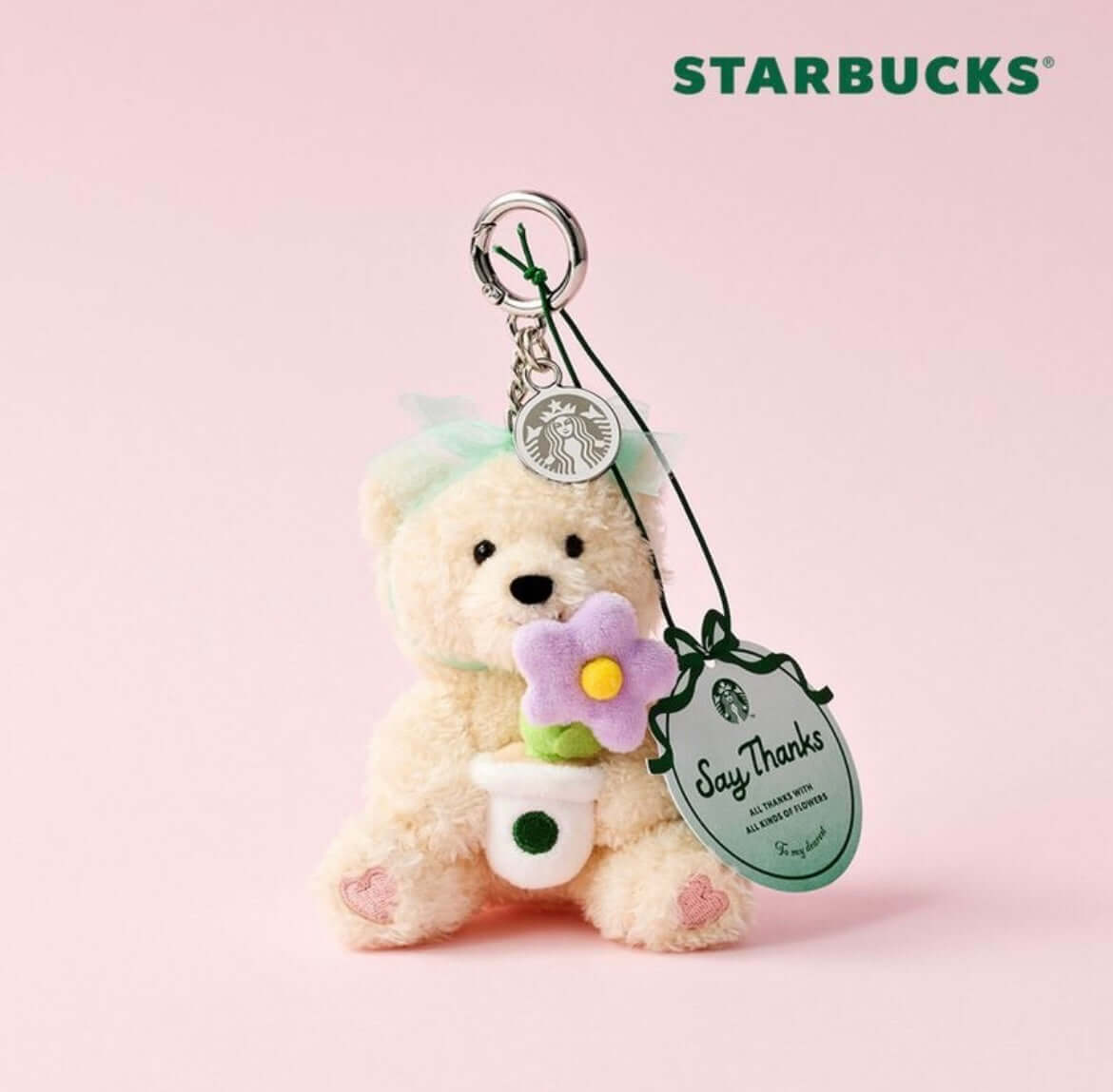 2024 Rare Starbucks Korea watermelon keychain