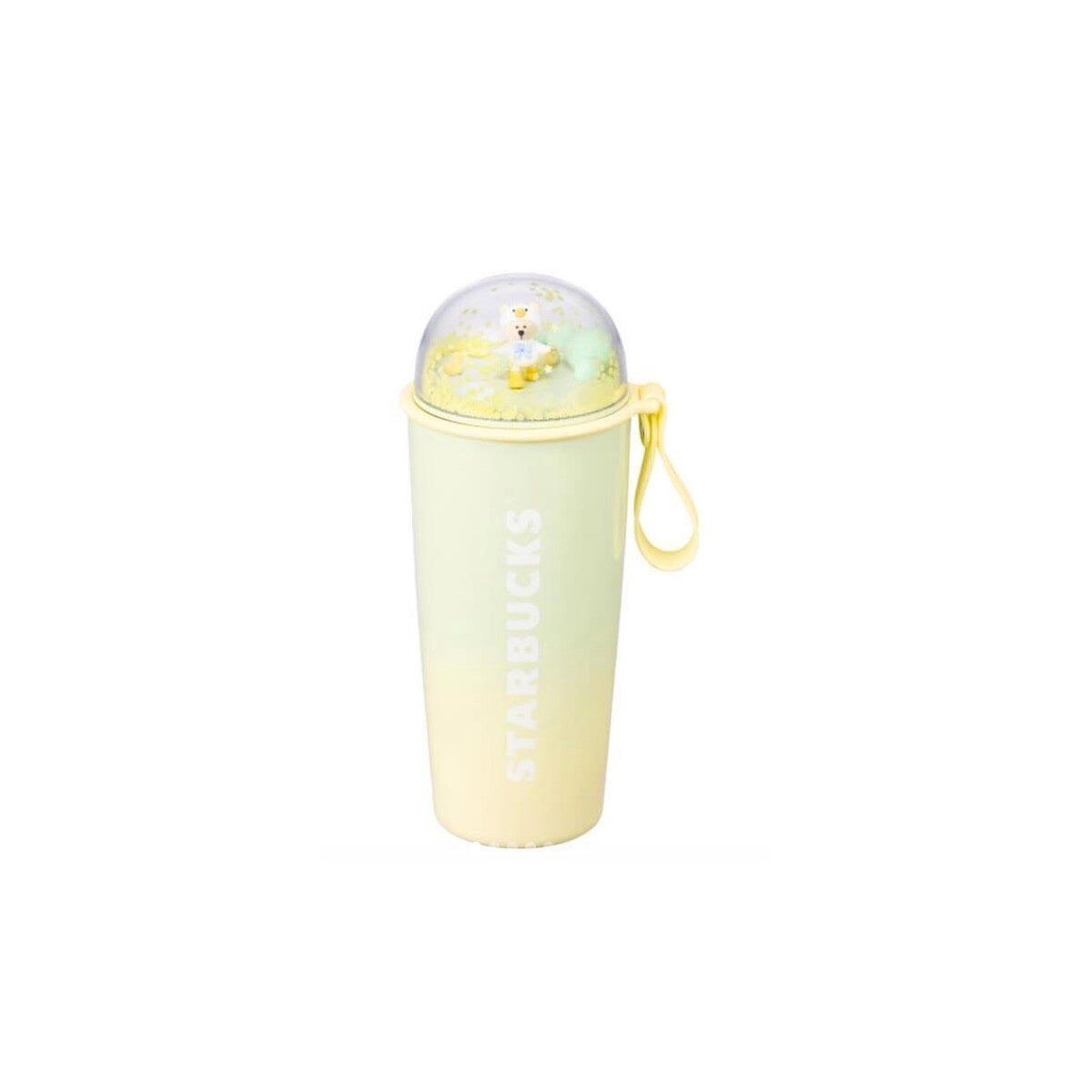 Starbucks Korea 2024 spring series Yellow Gradient Small World Stainless Steel Cup 473ml