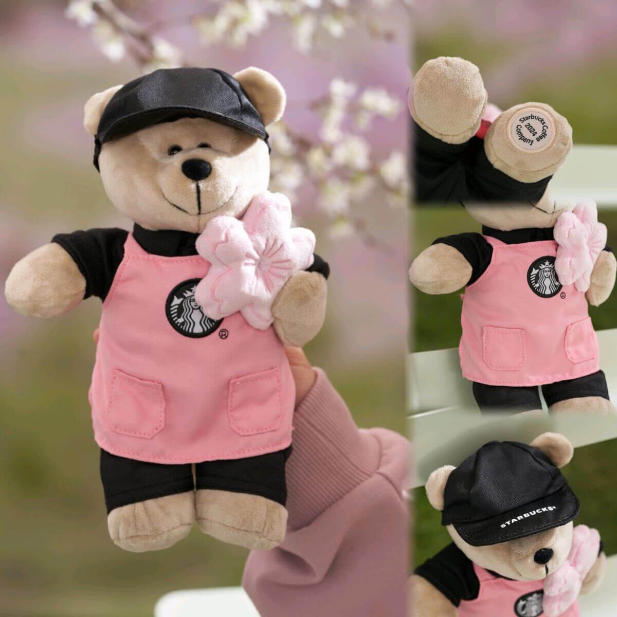 Starbucks China 2024 spring walk series Bearista doll