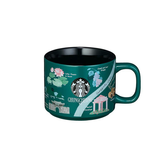 Starbucks Korea 2024 city Chungcheongnam or Chungcheongbuk mug 355ml