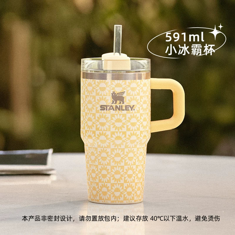 STANLEY Butter Sunflower Stainless Steel Cup 591ml 20.8oz