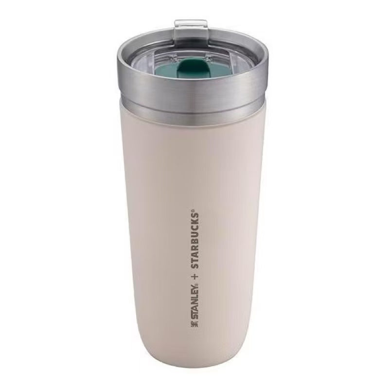 Starbucks Asia 2024 summer2 Stanley warm beige Stainless steel cup 20oz