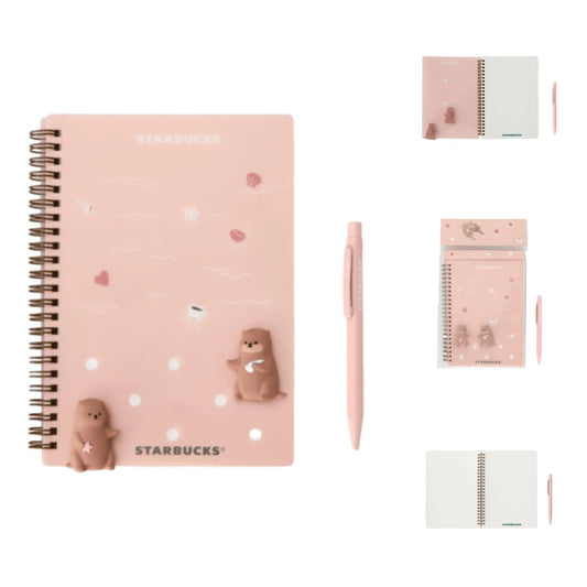 Starbucks China 2025 Valentine's Day Star Companion Notebook (including pen) set