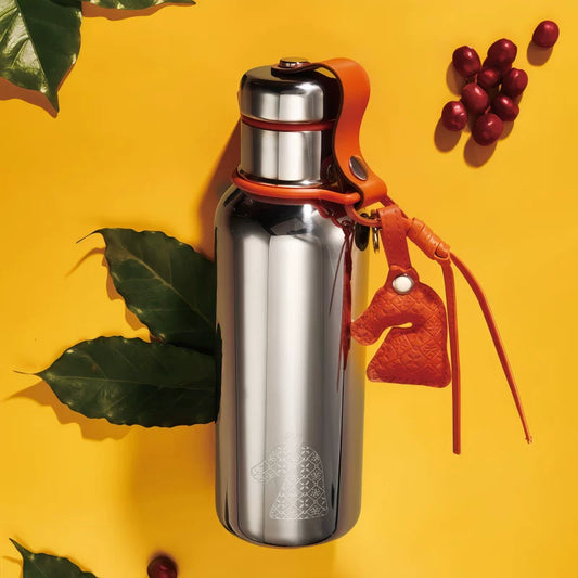 Starbucks China 2026 Year of the Horse series Mirror Stainless Steel Handle Thermos Cup 500ml 17.6oz