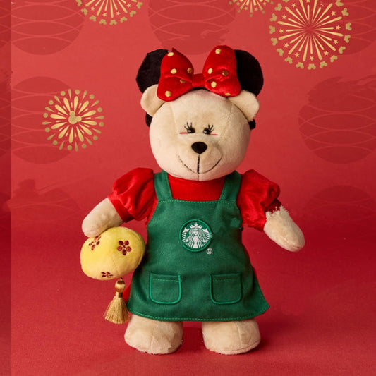 Starbucks China  and Disney co-branded Mickey Mouse Celebration Series Minnie bearista doll