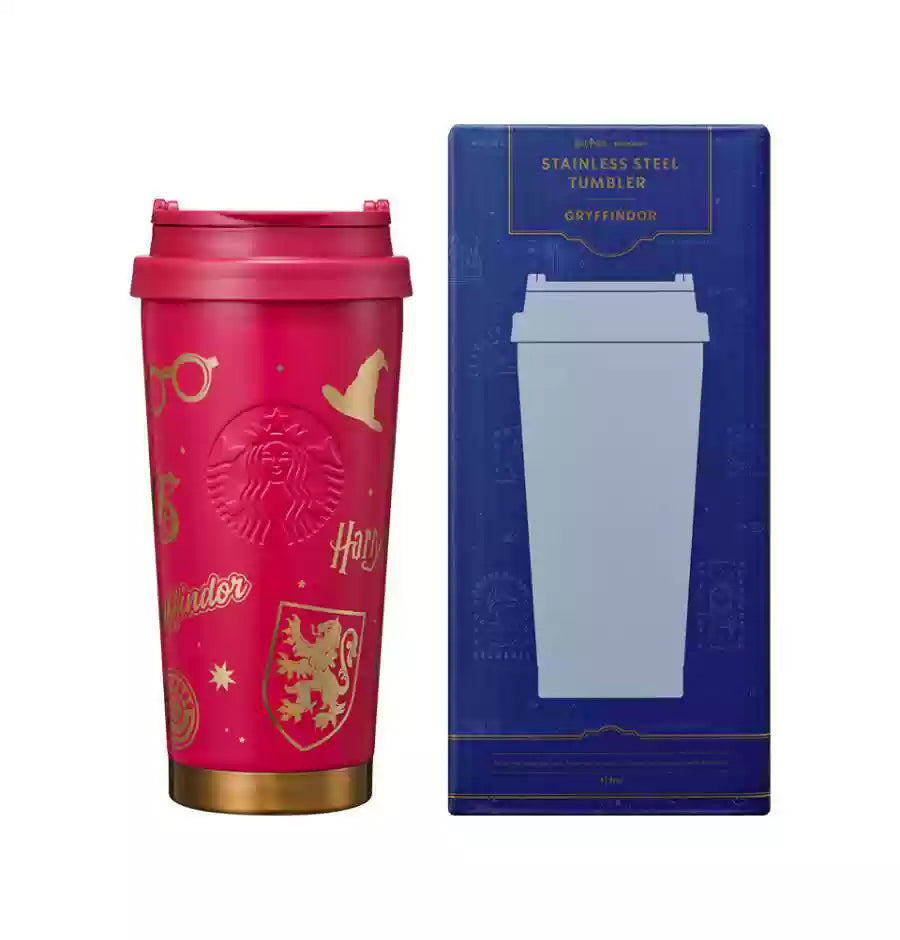 Starbucks Korea and Harry Potter House co-branded Gryffindor stainless steel cup 473m