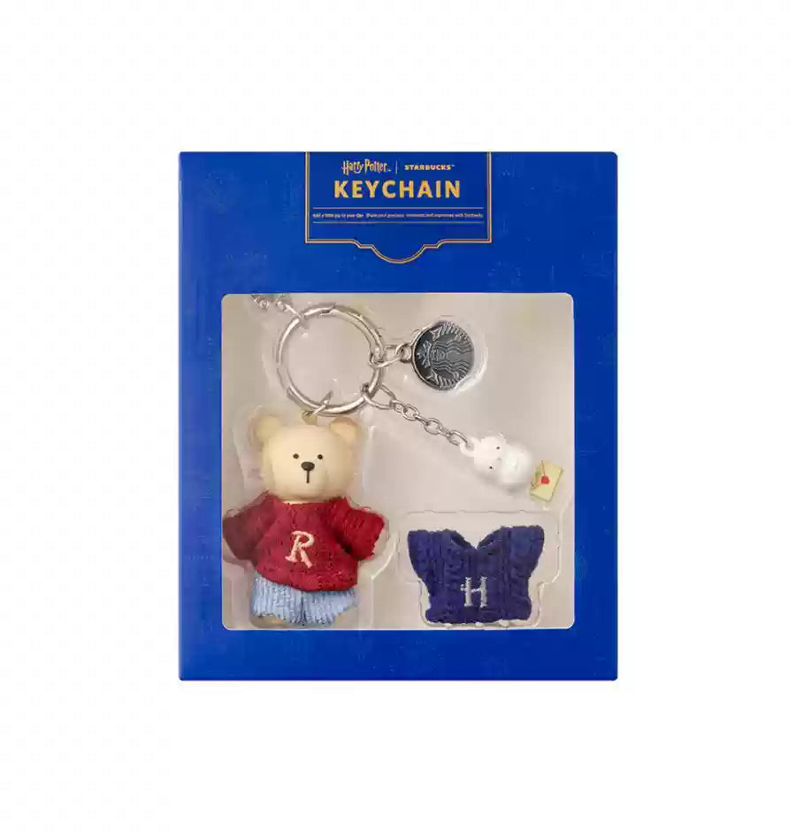 Starbucks Korea and Harry Potter House co-branded Harry Potter Bearista keychain