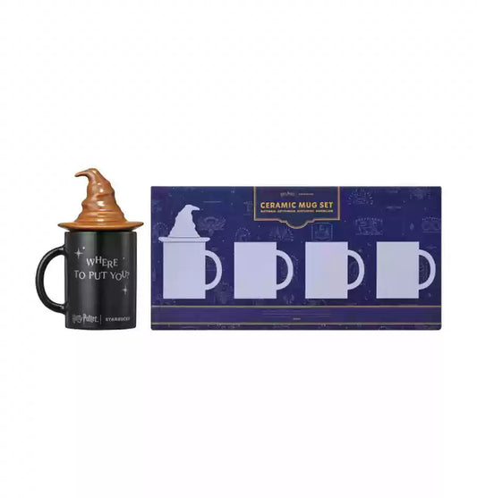 Starbucks Korea and harry potter House co-branded harry potter dormitory mug set of four