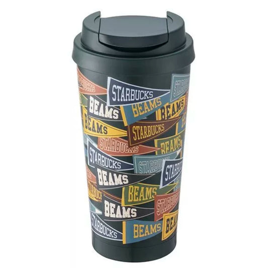 Starbucks 2025 x BEAMS Collaboration Series 473ml Pennant Stainless Steel Cup