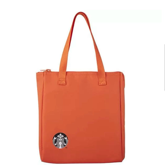 Starbucks 2025 x BEAMS Collaboration Series Good Luck Orange Insulation Bag