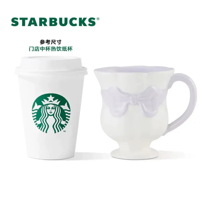 Starbucks China 2025 Dreamy Tales series Bow-shaped mug 270ml 9.5oz