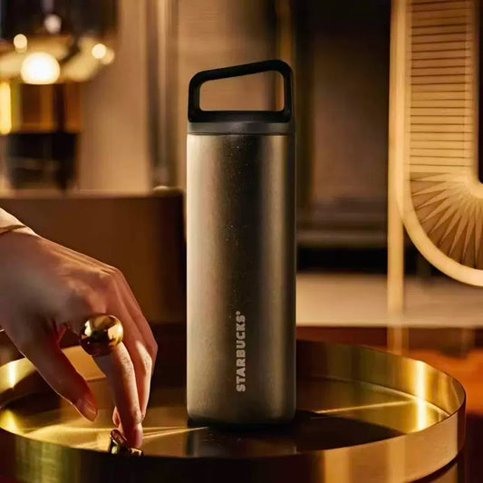 Starbucks China 2025 Gold Collection Miir stainless steel thermos cup 473ml 16.65oz