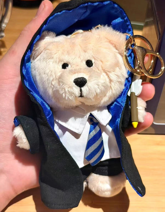 Starbucks China 2025 Harry Potter Collaboration Series Ravenclaw bear Bearista keychain with original box