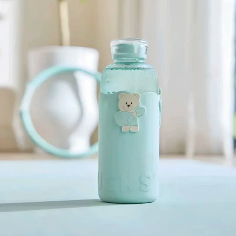 Starbucks China 2025 Small fresh series Glass cup with silicone 700ml 24.64oz