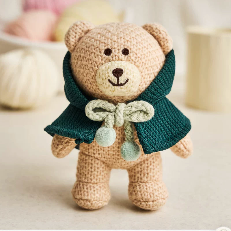 Starbucks Korea 2025 Christmas Season1 series knitted bear key chain