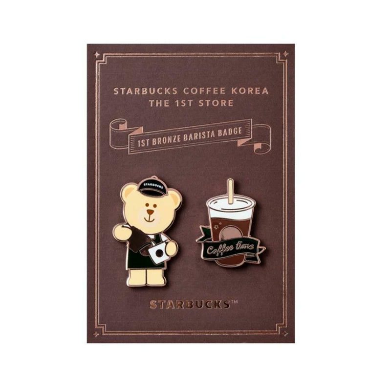 Starbucks Korea 2025 Ewha No1 Store series Pin set B