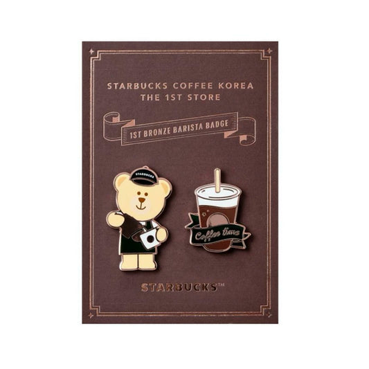 Starbucks Korea 2025 Ewha No1 Store series Pin set B
