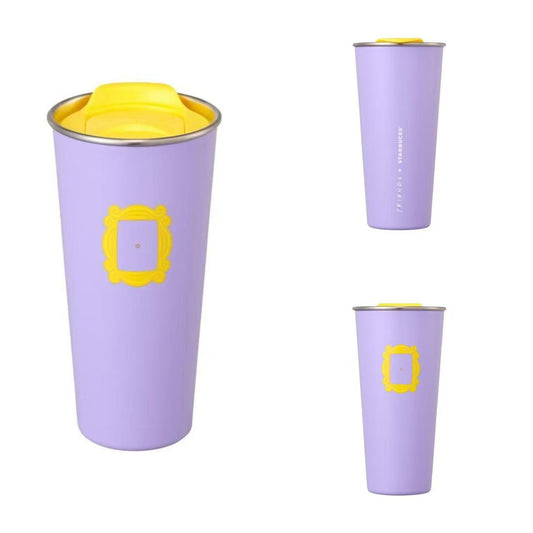 Starbucks Korea 2026 Friends collaboration series purple stainless steel cup