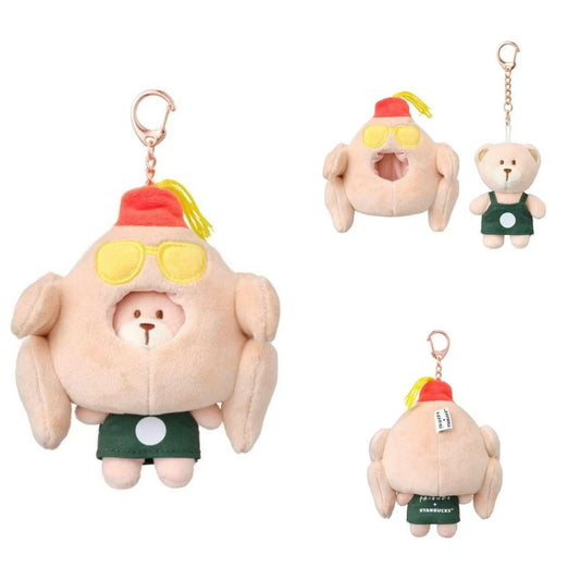 Starbucks Korea 2026 Friends collaboration series turkey headband pendant