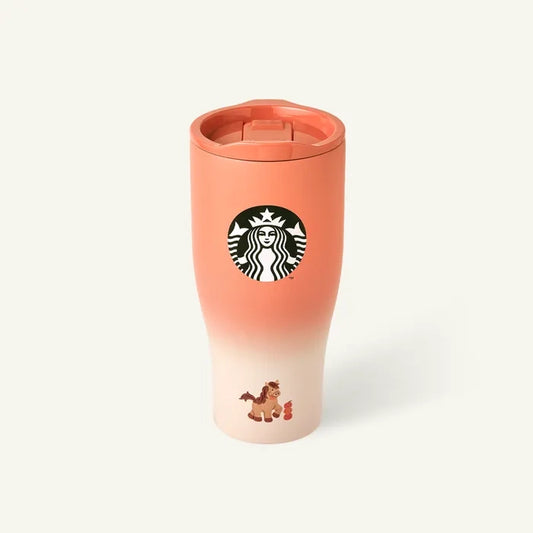 Starbucks Korea 2026 Year of the Horse New Year series Orange Pony Hand Desktop Cup 780ml