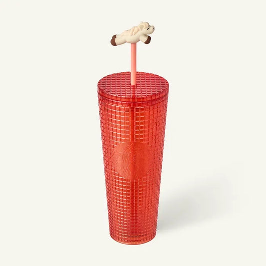 Starbucks Korea 2026 Year of the Horse New Year series Plastic Straw Cup 710ml 24oz