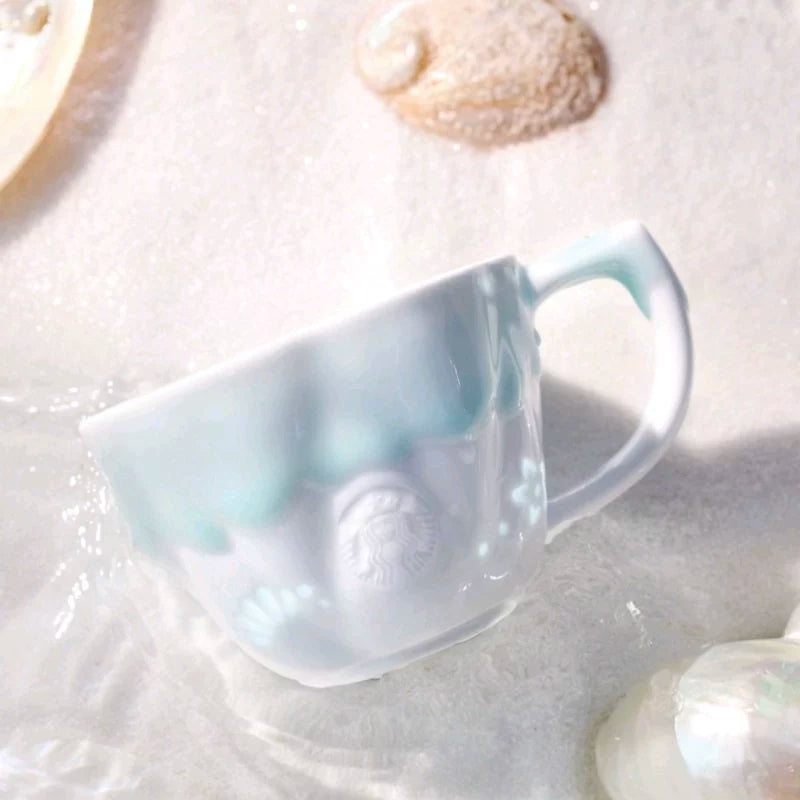 Starbucks Romantic Ocean Anniversary Series Ceramic Mug 310ml 10.91oz
