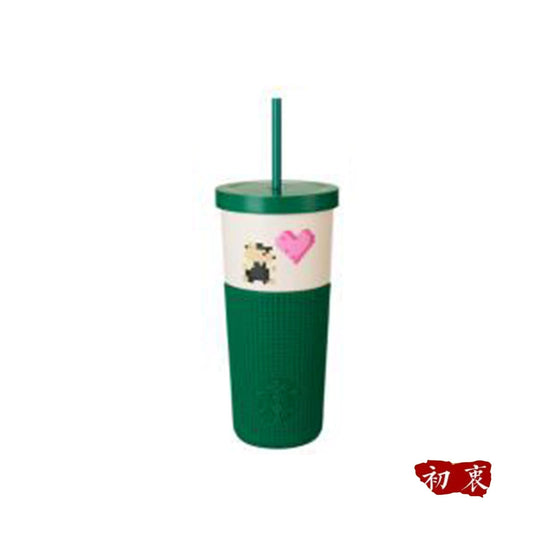 Starbucks Taiwan 2025 Bear Adventure Game Series Stainless Steel TOGO Cold Water Cup 636ml 22.38oz